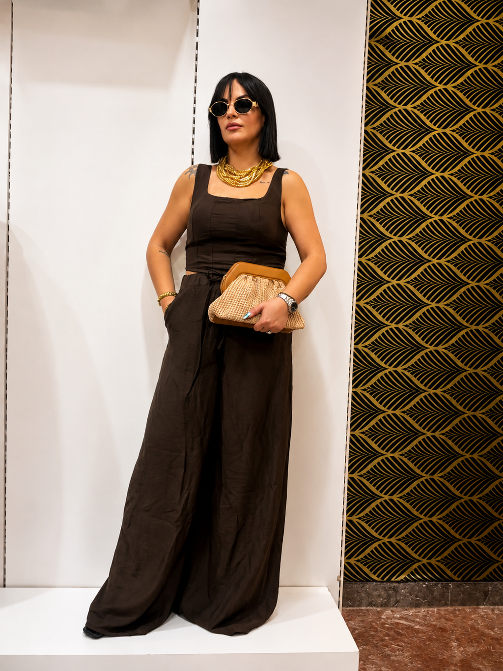 Terra Chic – Completo Top e Pantalone