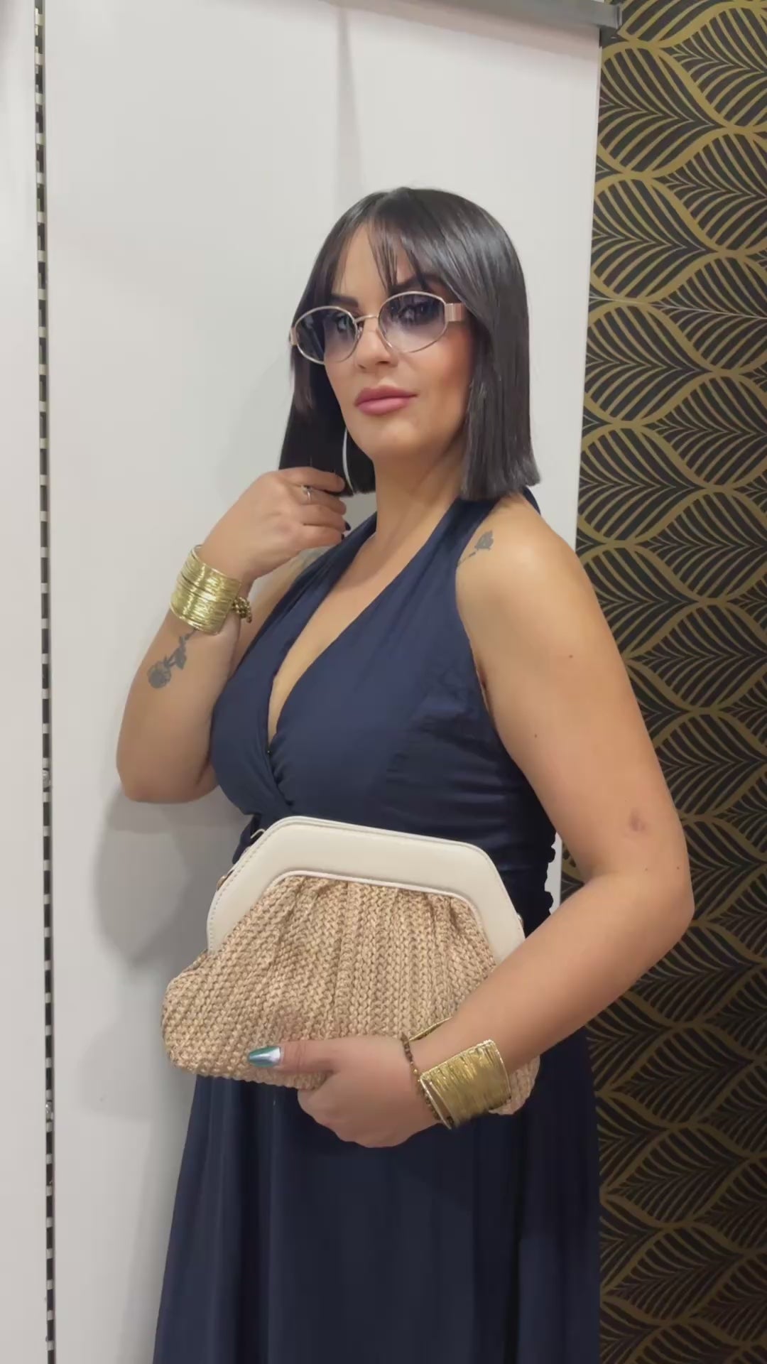 ✨ Abito Lungo Elegance Midnight